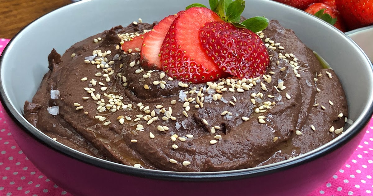 Hummus de Chocolate en MyCook Touch Receta Fácil para Dipear Mi