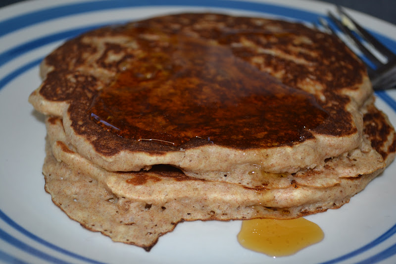 Whole Wheat Oatmeal Pancakes