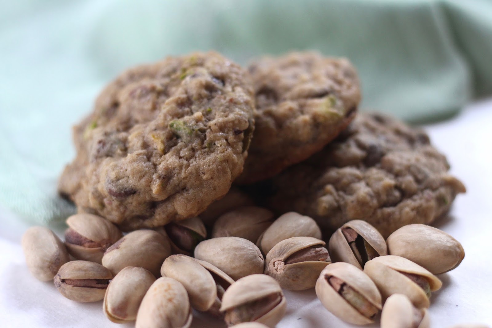 Pistachio Oatmeal Espresso Cookies Diary of a Mad Hausfrau