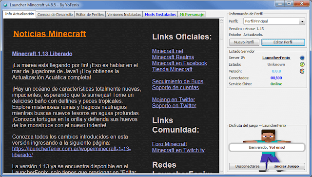 minecraft team extreme 1.13 launcher minecraft team extreme 1.13 launcher