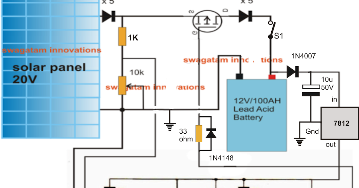 Simple Solar MPPT Circuit - Part 1 ~ Electronic Circuit Projects