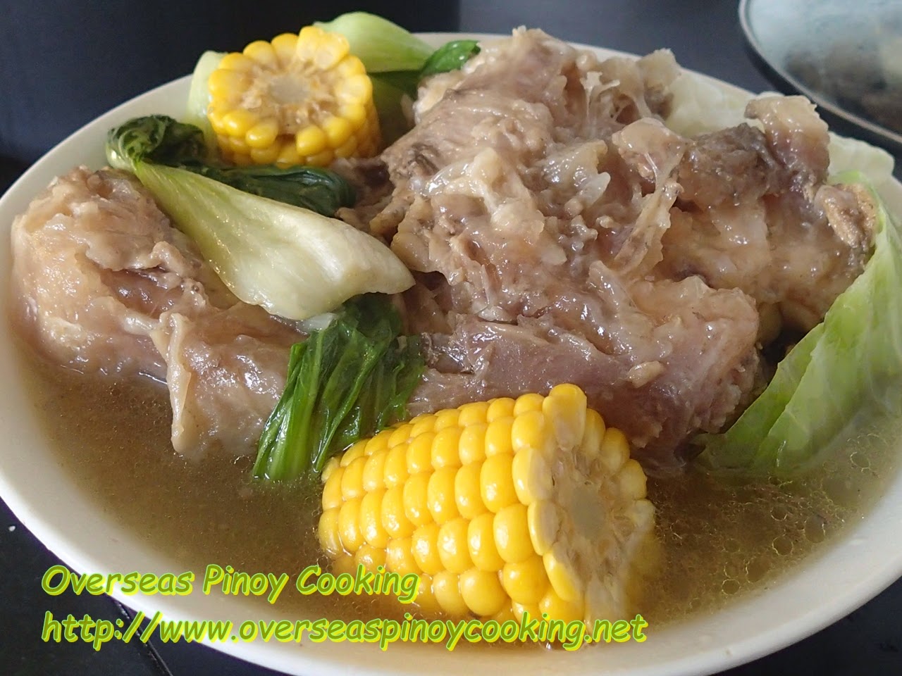 Litid Bulalo, Beef Tendon Soup