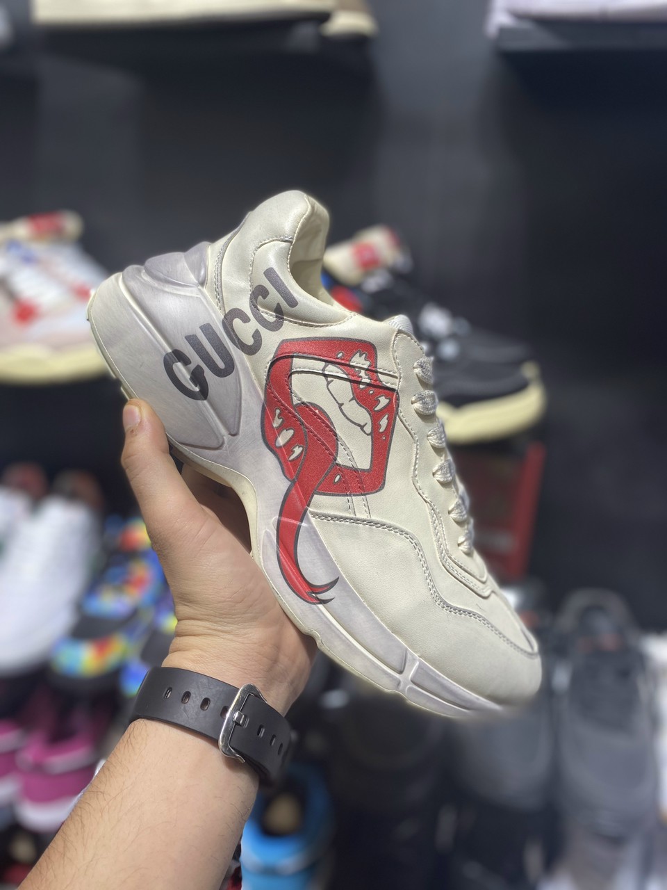 Giày Gucci Rhyton Môi Bẩn Nam & Nữ Rep™ 1:1 Đẹp & Chất giá ...