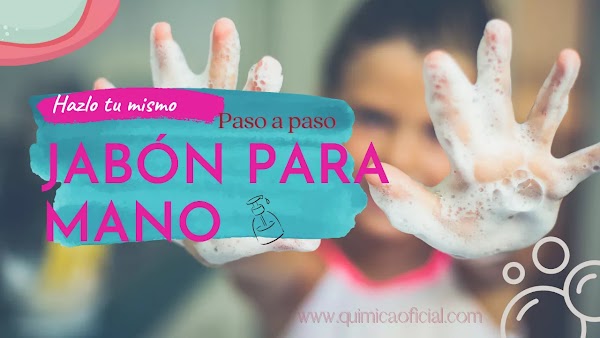 Cómo hacer jabón líquido casero para manos fácil y rápido 