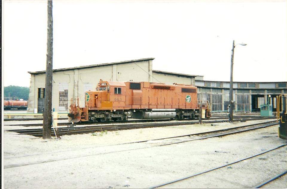 Towns and Nature Joliet, IL CN/EJ&E's Joliet Yard, Roundhouse and Shops