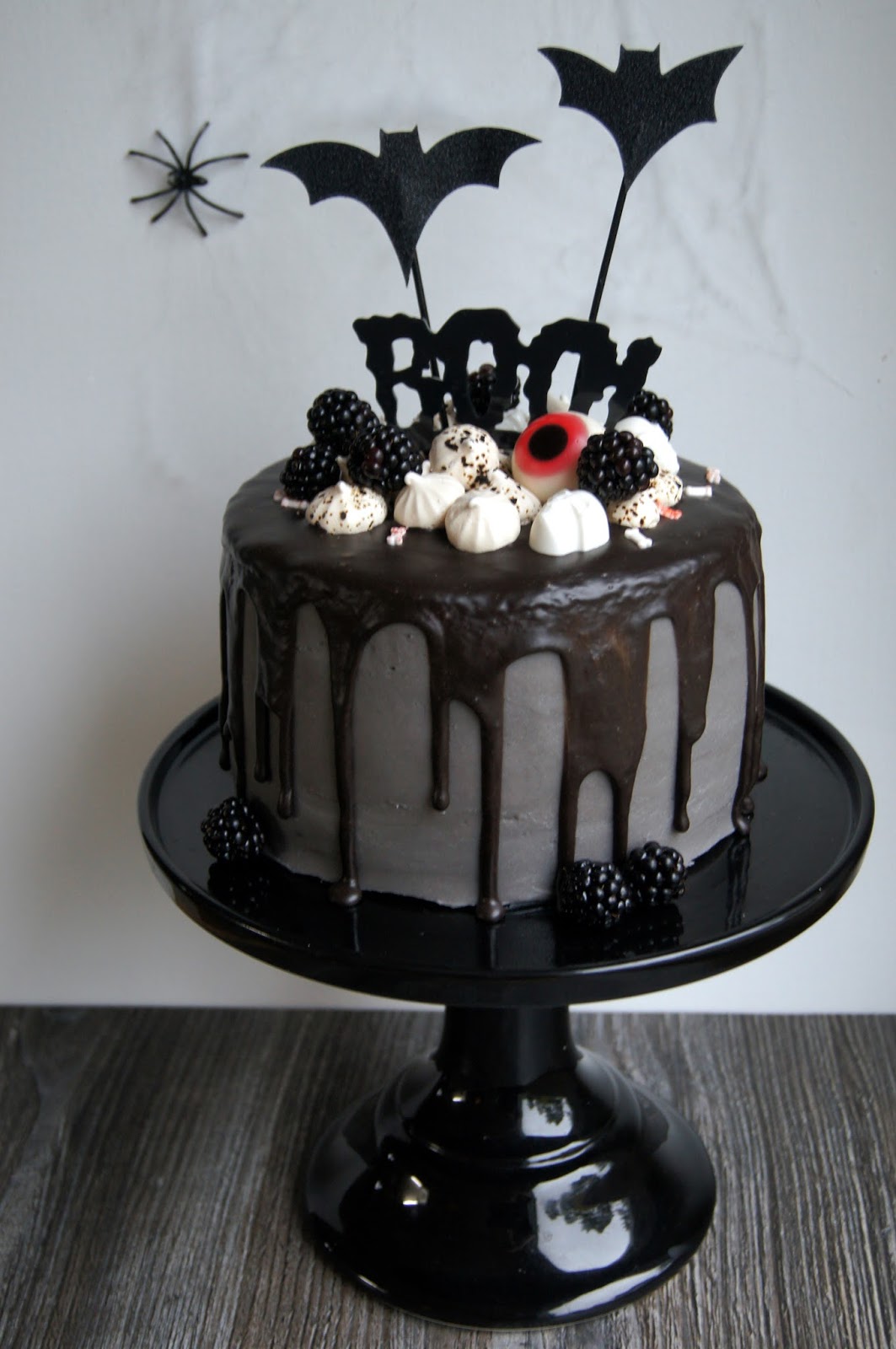 Confetti Halloween drip cake