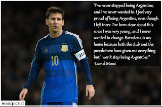 lionel messi quotes on pictures
