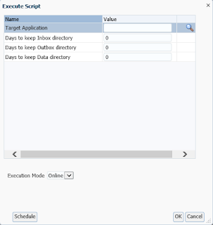 FDMEE: System Maintenance Tasks: Maintain Application Folder