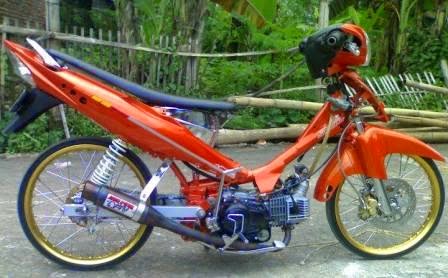 Cara Modifikasi Motor Jupiter Z Ala Drag Race