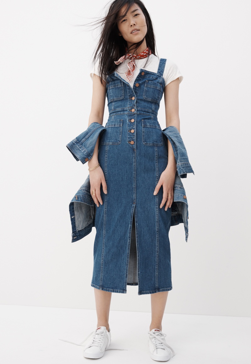 Madewell Denim Summer 2016 Lookbook featuring Liu Wen