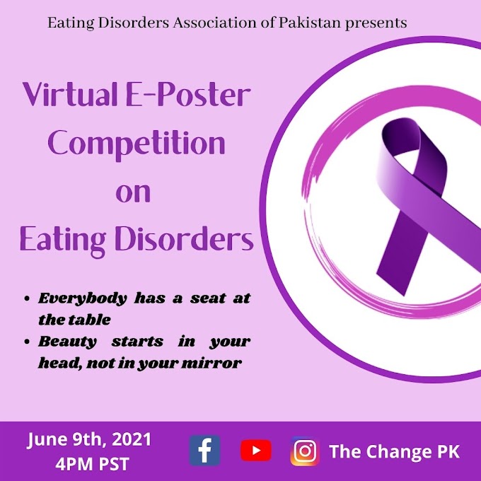 Virtual Poster Competition for Eating Disorders Awareness 