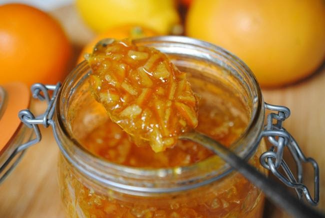 Receta de Cocina Mermelada de naranja agria