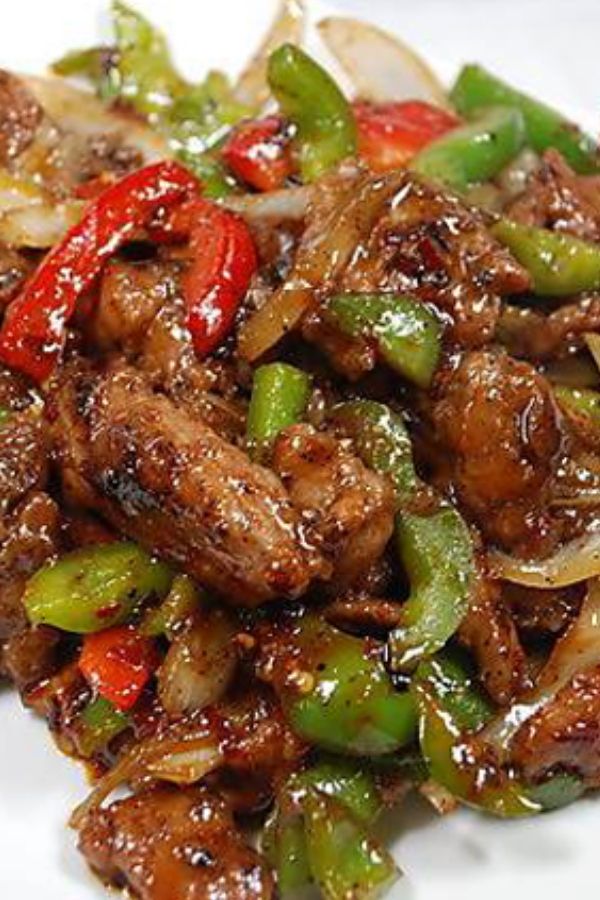 OnePot Black Pepper Chicken food and drink recipe