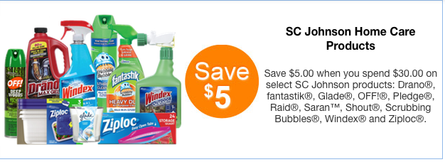 katy couponers: New Savings for SC Johnson products on SavingStar ...