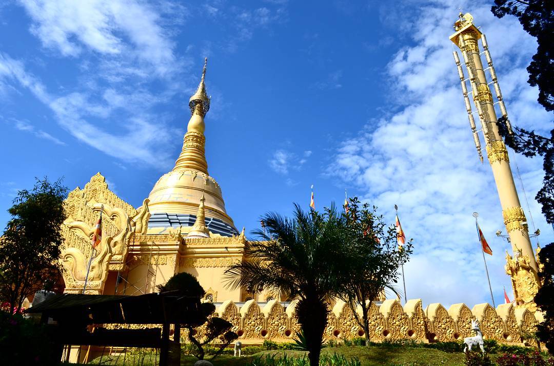 Pagoda Tertinggi Se-Indonesia Ada di Tanah Karo