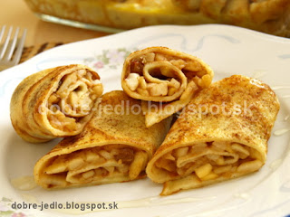 Zapekané jablkové palacinky - recepty