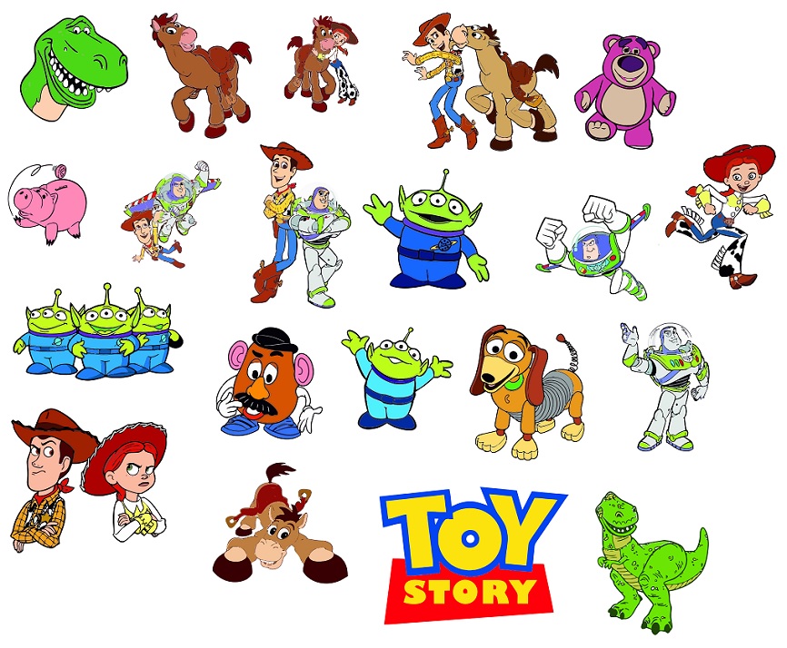 digitalfil Toy Story svg,cut files,silhouette clipart,vinyl files