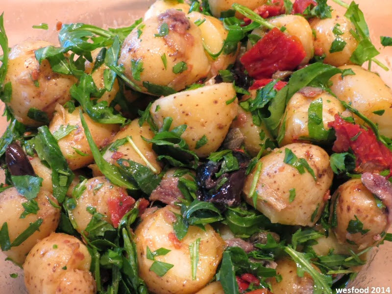 WesFood: Kartoffelsalat mit Anchovis-Kapern-Dressing