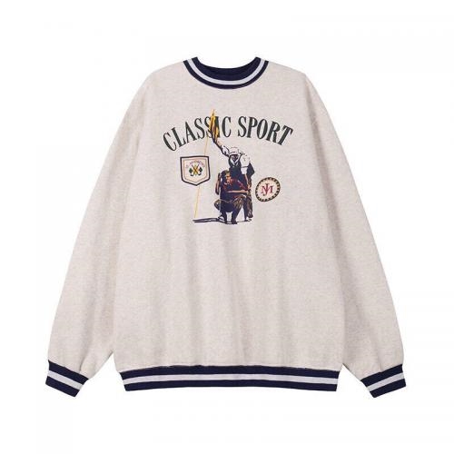 ÁO NỈ Ngoại in chữ cassic siêu mịn. áo nỉ form to rộng, tay bồng đúng trends. Nam nữ đều đc