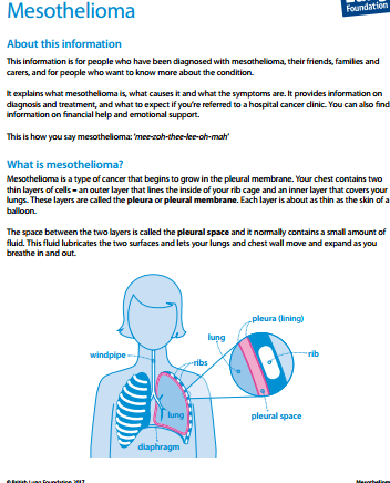 Mesmerizing How Mesothelioma Is Diagnosed Picture in 4K