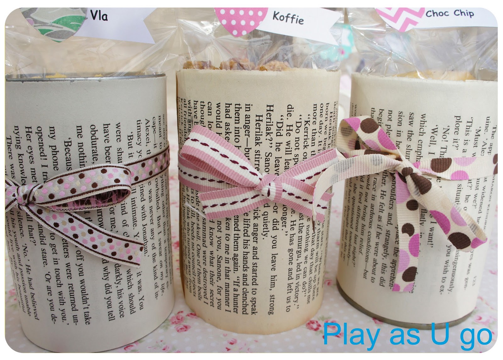 Play as U GO My Recycled Tin Cookie Packaging