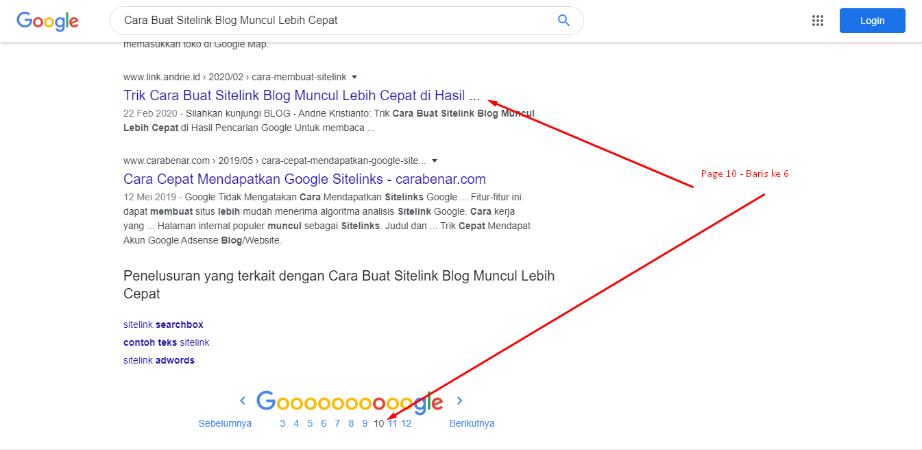 Cara Buat Sitelink Blog Muncul Lebih Cepat Cara Buat Sitelink Blog Muncul Lebih Cepat
