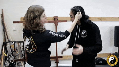 Cool Fitness Blog Kung Fu Self Defense Lessons Defend Against Hair Grab