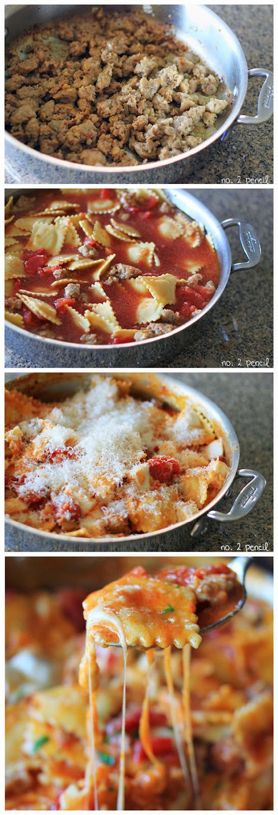 Skillet Lasagna | Food drink