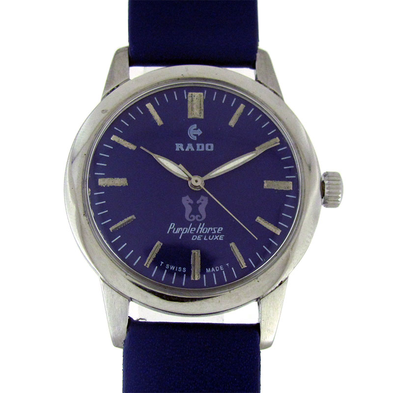 Antique Watches Collection by wristmenwatches: RADO PURPLE HORSE DELUXE