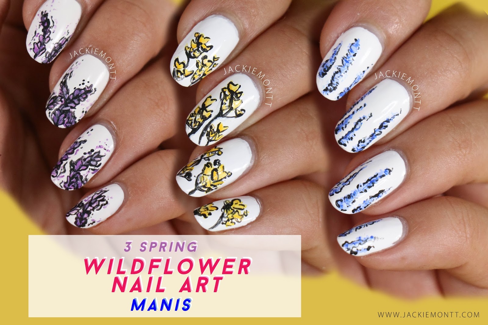 1. Floral Nail Art Designs for Spring - wide 1