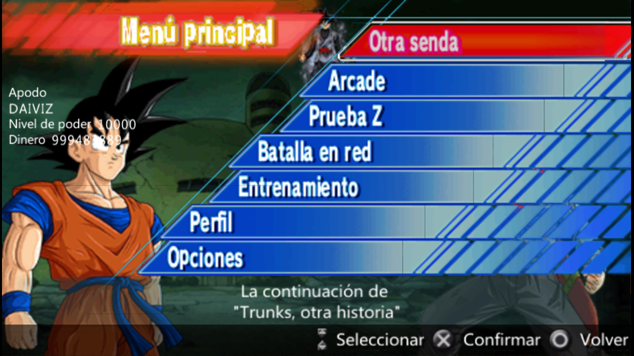 Dragon Ball Z Shin Budokai 6 (Español) Mod PPSSPP ISO Free Download