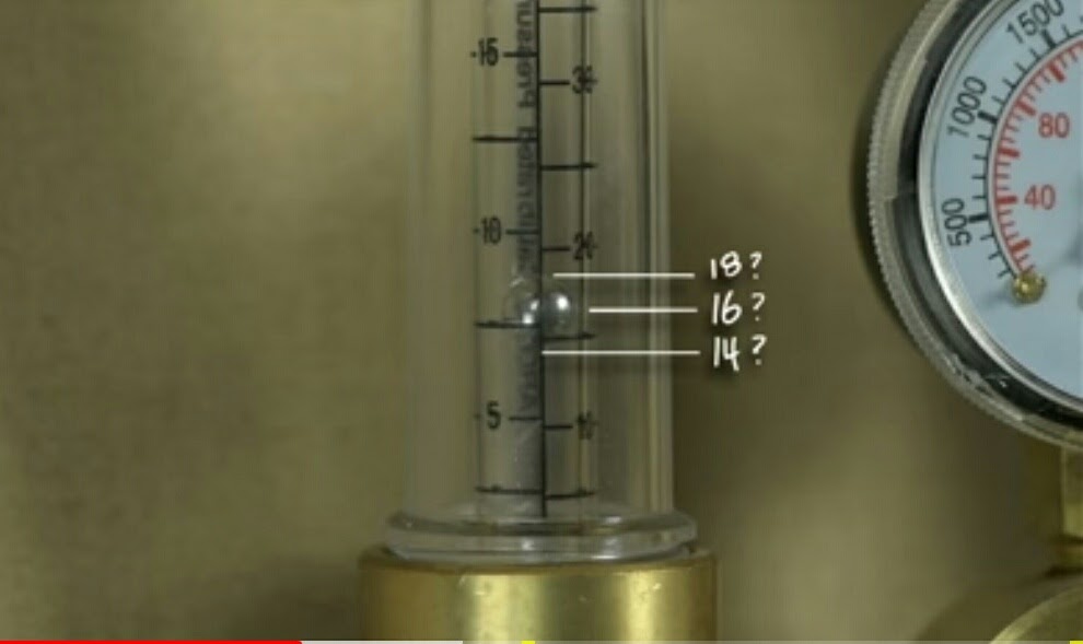 Welding master hindi how to set argon gase flow in tig welding by gas
