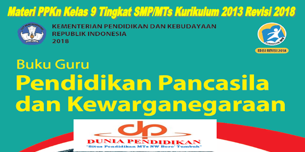 Materi PPKn Kelas 7 Semester 2 Tingkat SMP/MTs Kurikulum