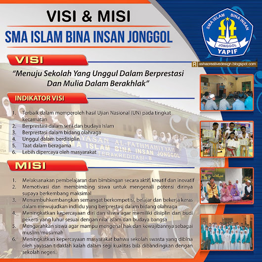 Background Spanduk Visi Misi Sekolah - IMAGESEE