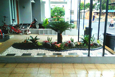 15 Gambar Desain Taman Kering Indoor Outdoor Praktis