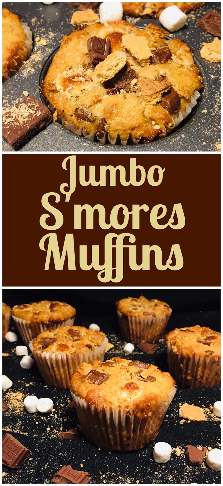 Jumbo S'mores Muffins