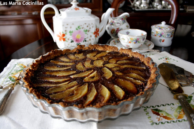  Tarta de Chocolate y Peras 