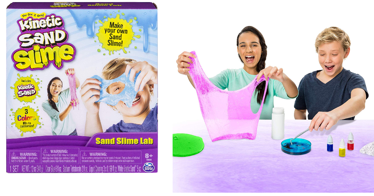 kinetic sand slime kit