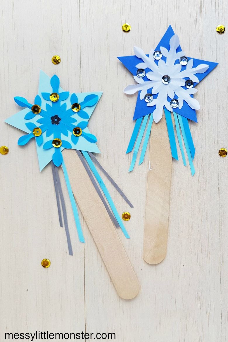 30+ Easy Snowflake Crafts Kids Will Love to Make  How to make snowflakes,  Snowflake craft, Crafts for kids to make