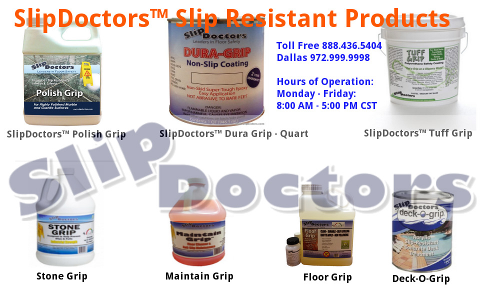 Anti Slip Coating What are the best method to make tiles slip free?