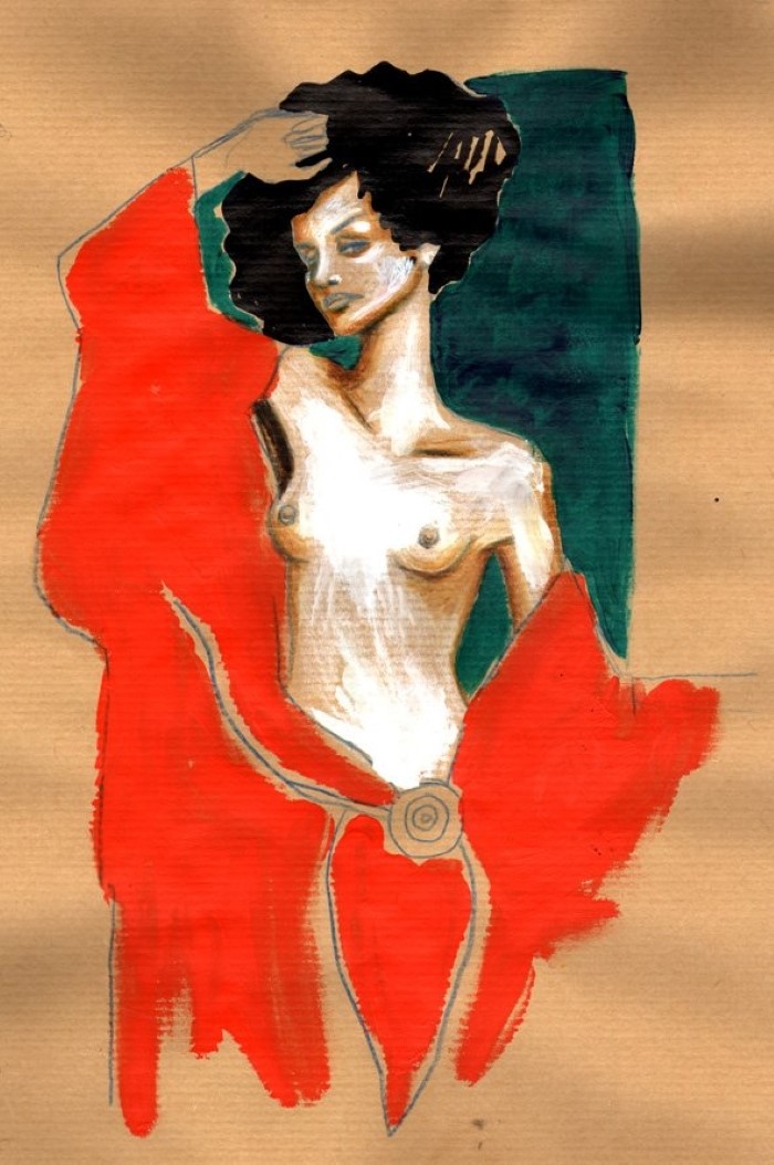 Французский художник. Julie Vandeputte Julie Vandeputte