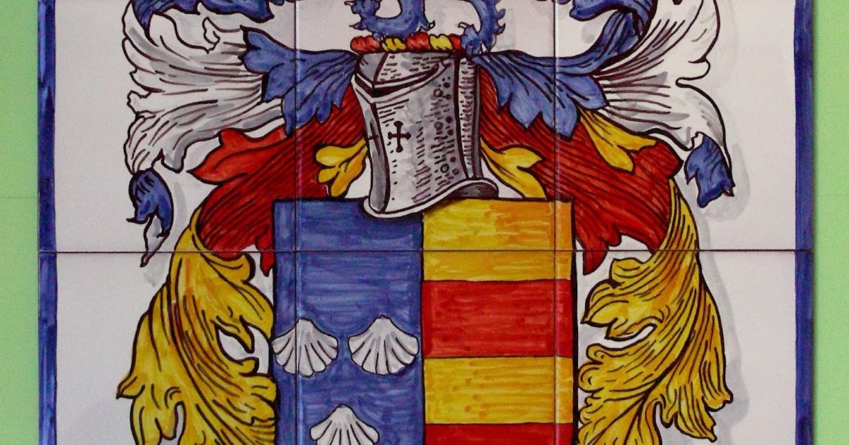 Mosaicos Mosaico 644. Escudo apellido Jiménez. Colección particular.