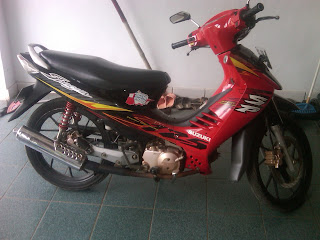 Motor Shogun F 6401 KB Bandung.