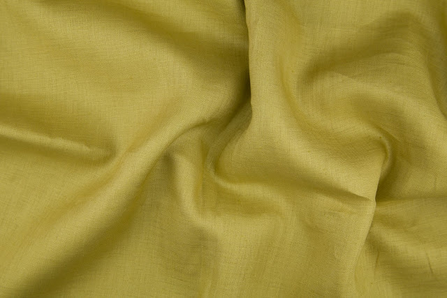 Kiwi Handkerchief Linen Fabric