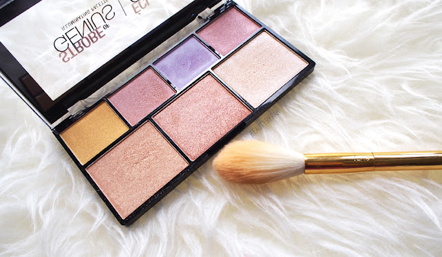 nyx highlighter Nyx strobe of genius illuminating palette