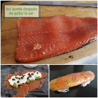 Popietas De Salmón Ahumado
