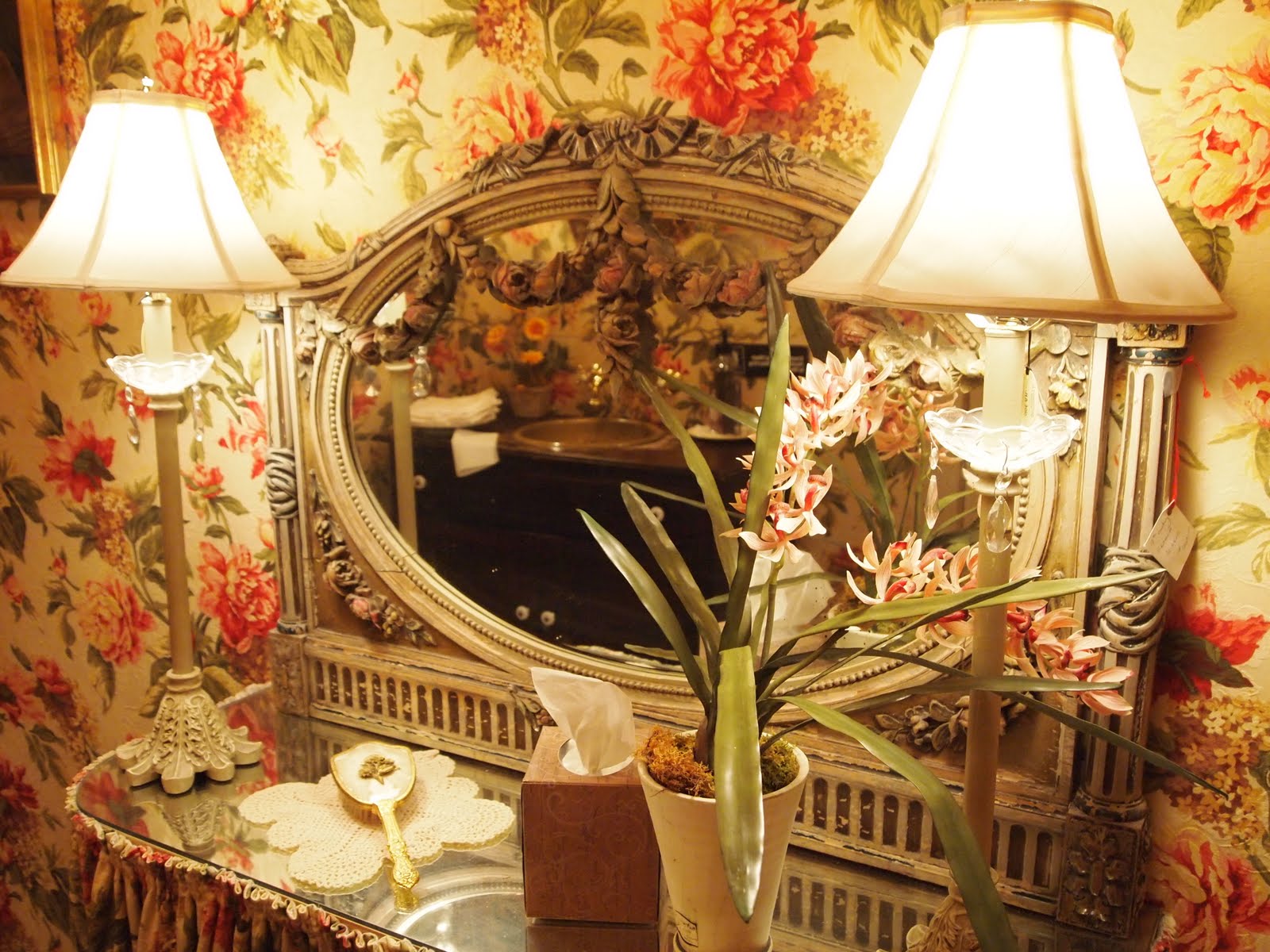 Marie Arden Pink Living Rose Cottage Bakery and Cafe