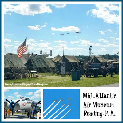 Mid-Atlantic Air Museum World War II Weekend in Reading Pennsylvania