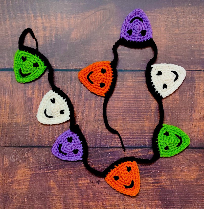 Halloween Crochet Garland