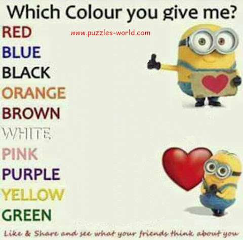 Which Color will you give me ?